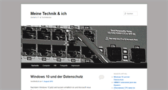 Desktop Screenshot of blog.schnulpe.de
