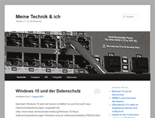 Tablet Screenshot of blog.schnulpe.de